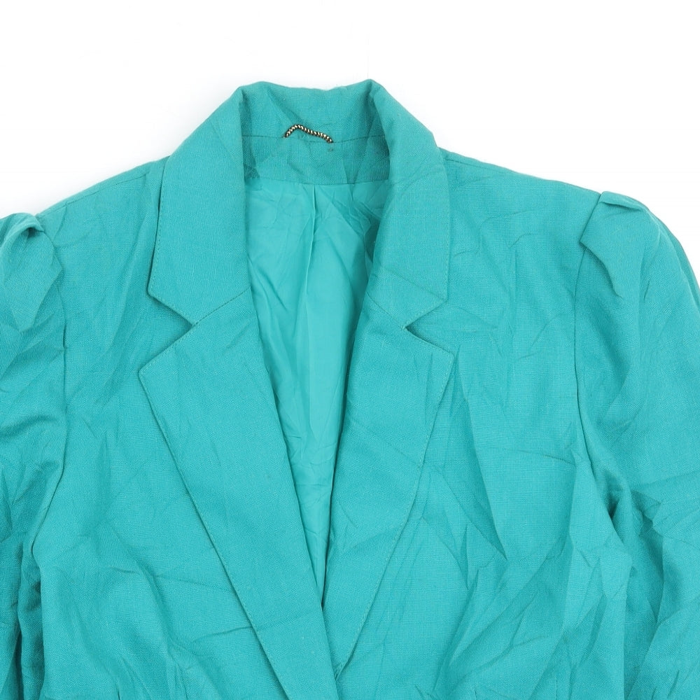 Dorothy Perkins Womens Green   Jacket Coatigan Size 12