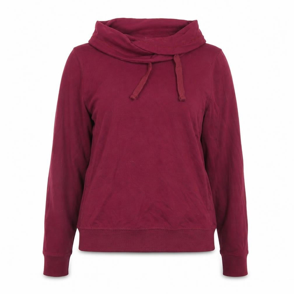 Piaza Italia Womens Purple  Cotton Pullover Sweatshirt Size S