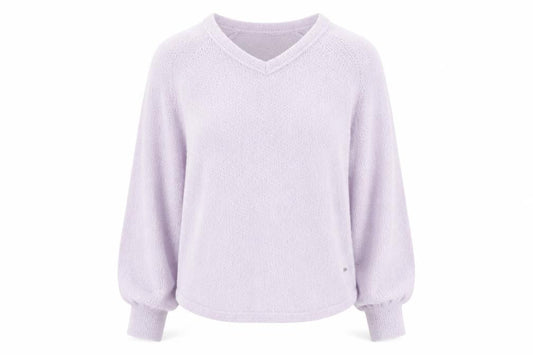 Hollister Womens Purple V-Neck  Polyester Pullover Jumper Size XS