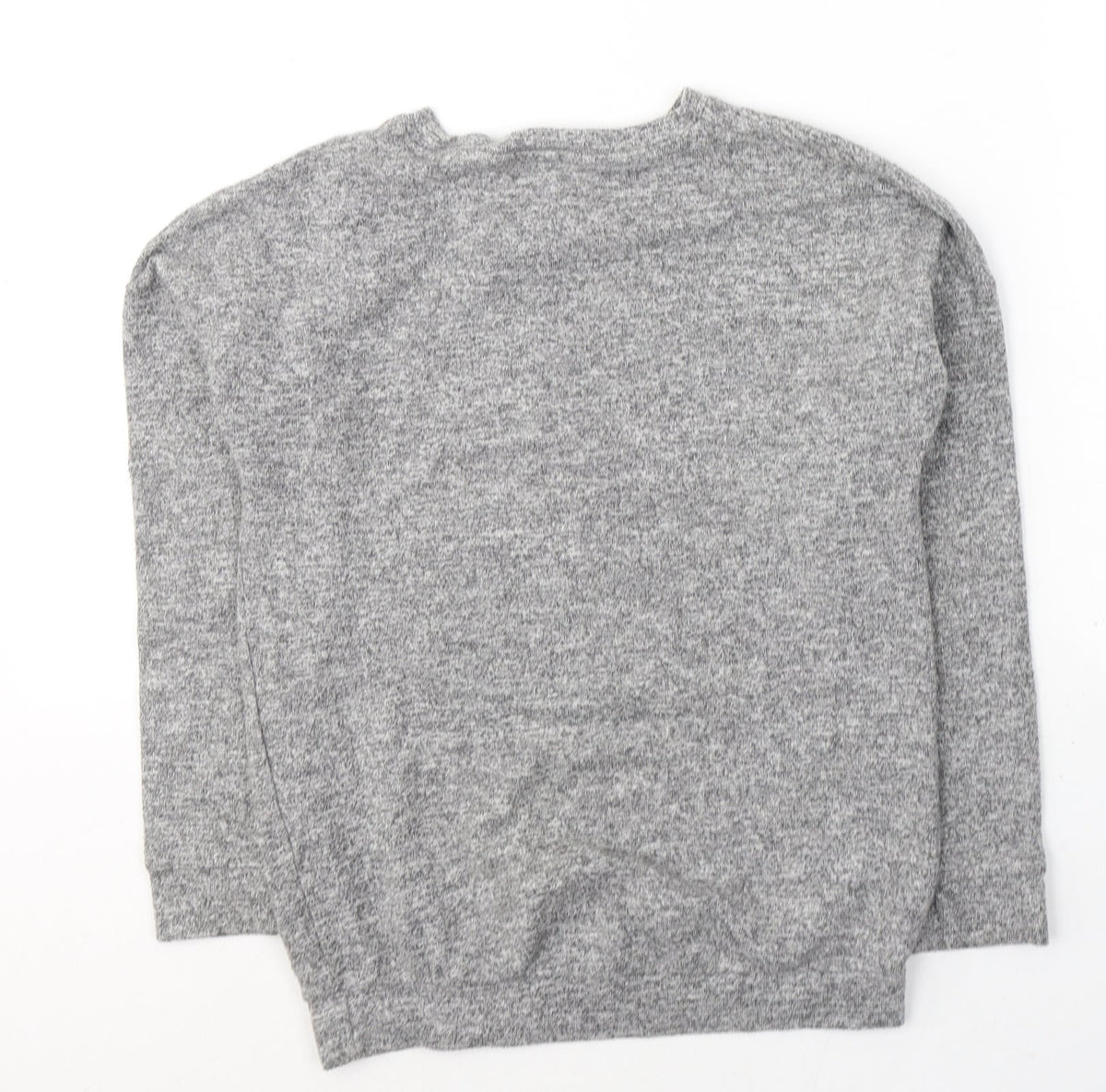 F&F Girls Grey Round Neck  Viscose Pullover Jumper Size 11-12 Years  Pullover - Unicorn
