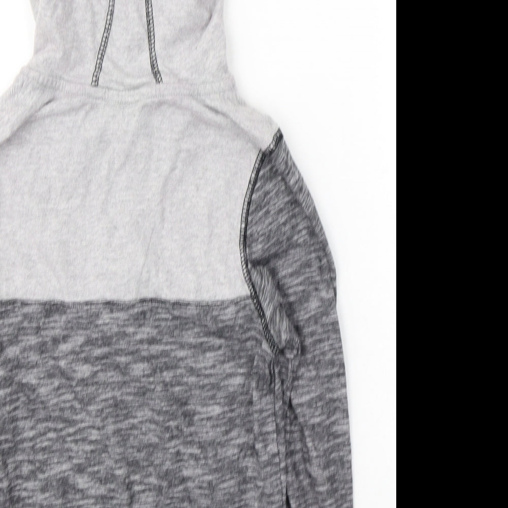 George Boys Grey  Cotton Pullover Hoodie Size 6-7 Years  Pullover