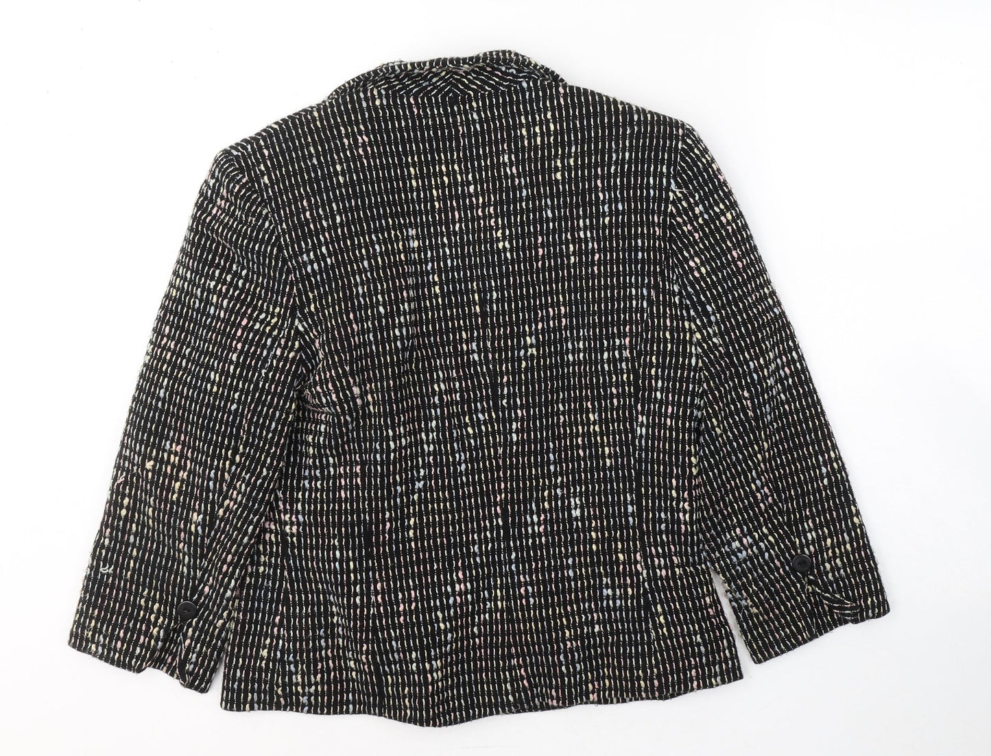 Paul Separates Womens Black   Pea Coat Coat Size 14  Button