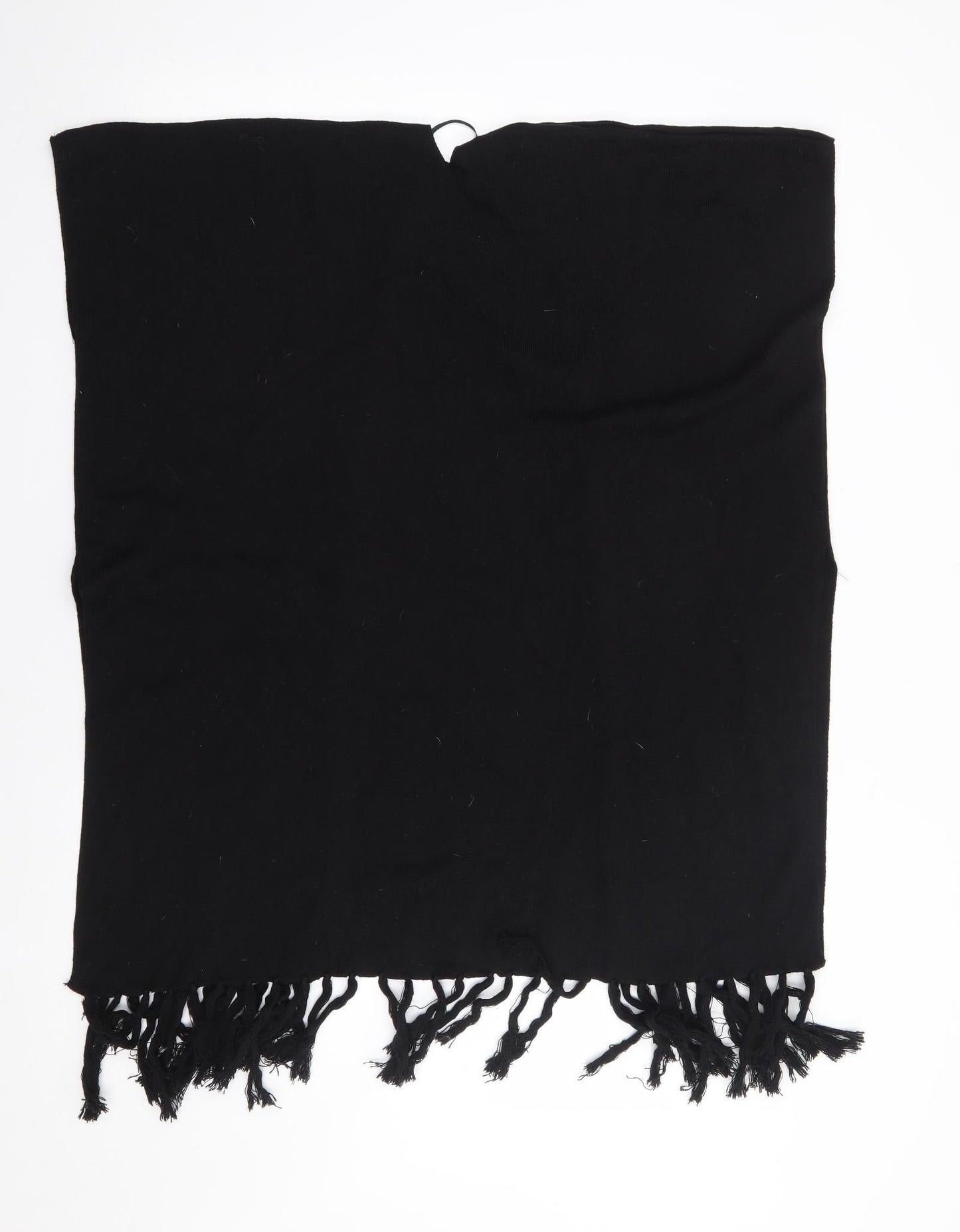 Primark Womens Black   Gilet Waistcoat Size S   - Tassles