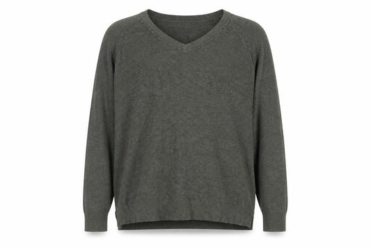 Gap  Mens Green V-Neck  Acrylic Pullover Jumper Size XL