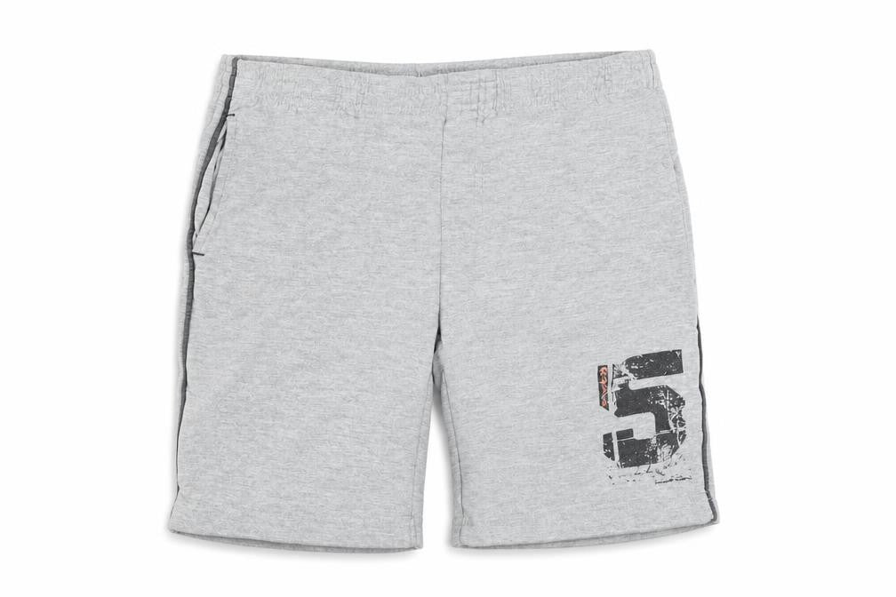 URB65 Boys Grey  Polyester Sweat Shorts Size 9-10 Years  Regular