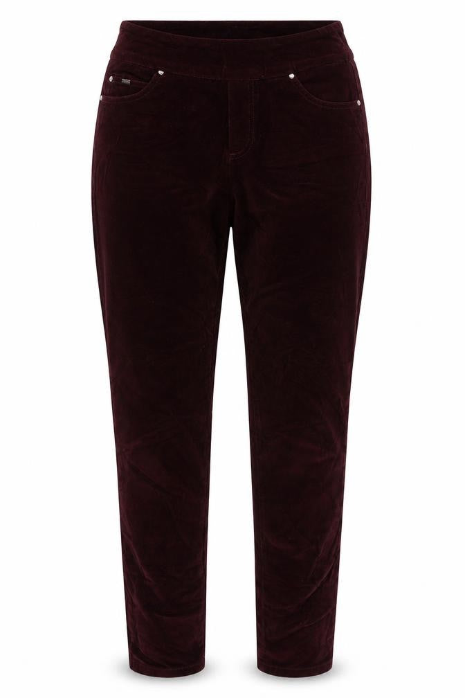 Lisette Womens Purple  Cotton Jegging Trousers Size 30 in L30 in Regular