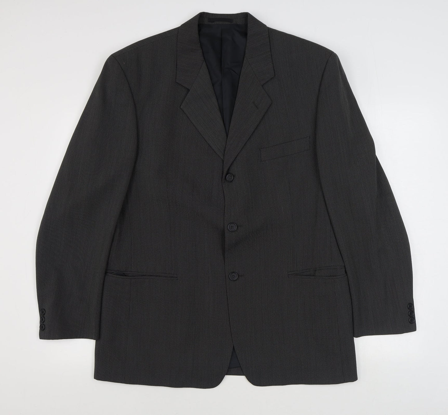 Kartell Mens Grey  Wool Jacket Suit Jacket Size 42
