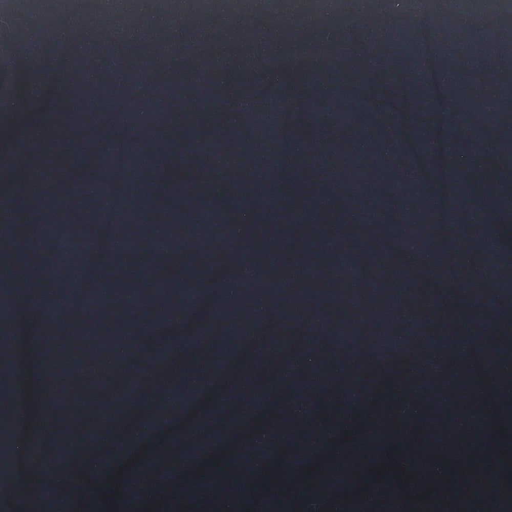 Wallis Womens Blue Crew Neck  Polyester Pullover Jumper Size S