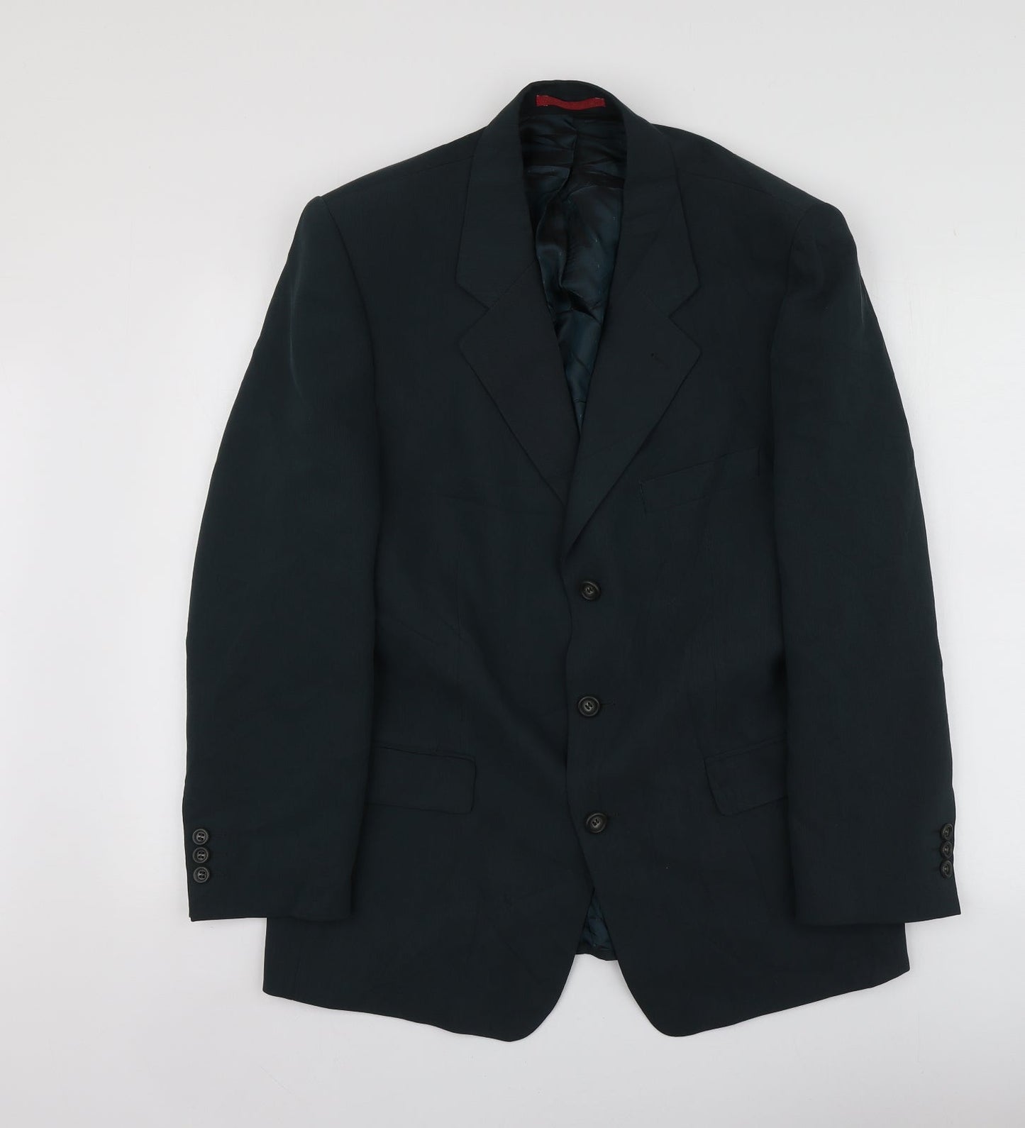 Debenhams Mens Green  Polyester Jacket Suit Jacket Size M