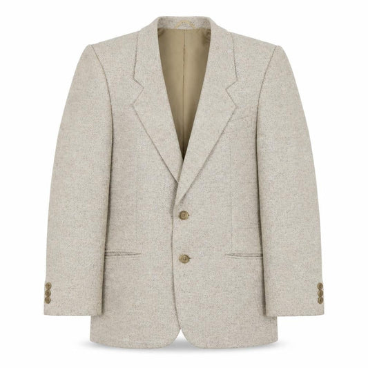 Collier Womens Beige  Polyester Jacket Suit Jacket Size L