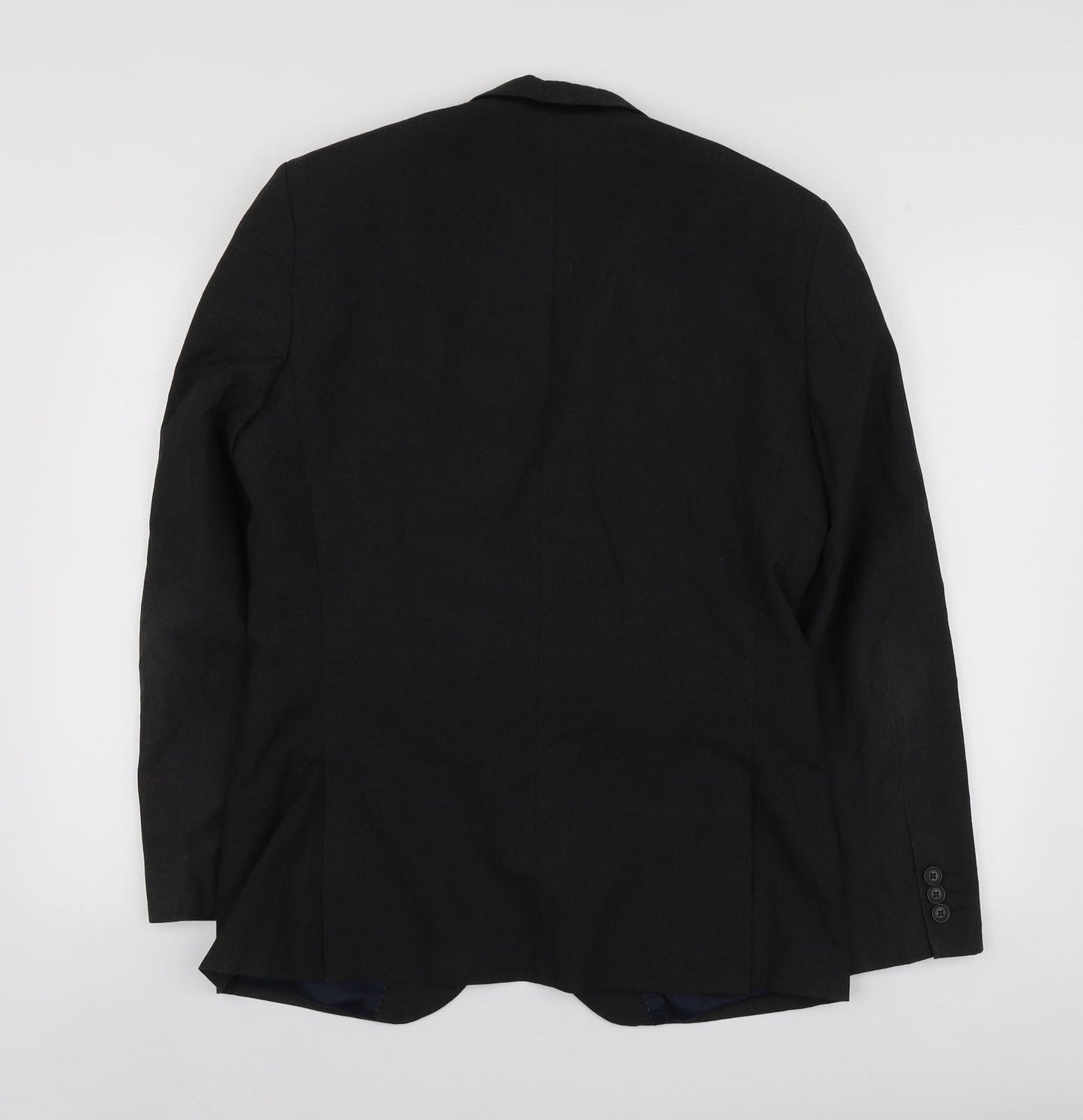 NEXT Mens Grey  Polyester Jacket Suit Jacket Size M