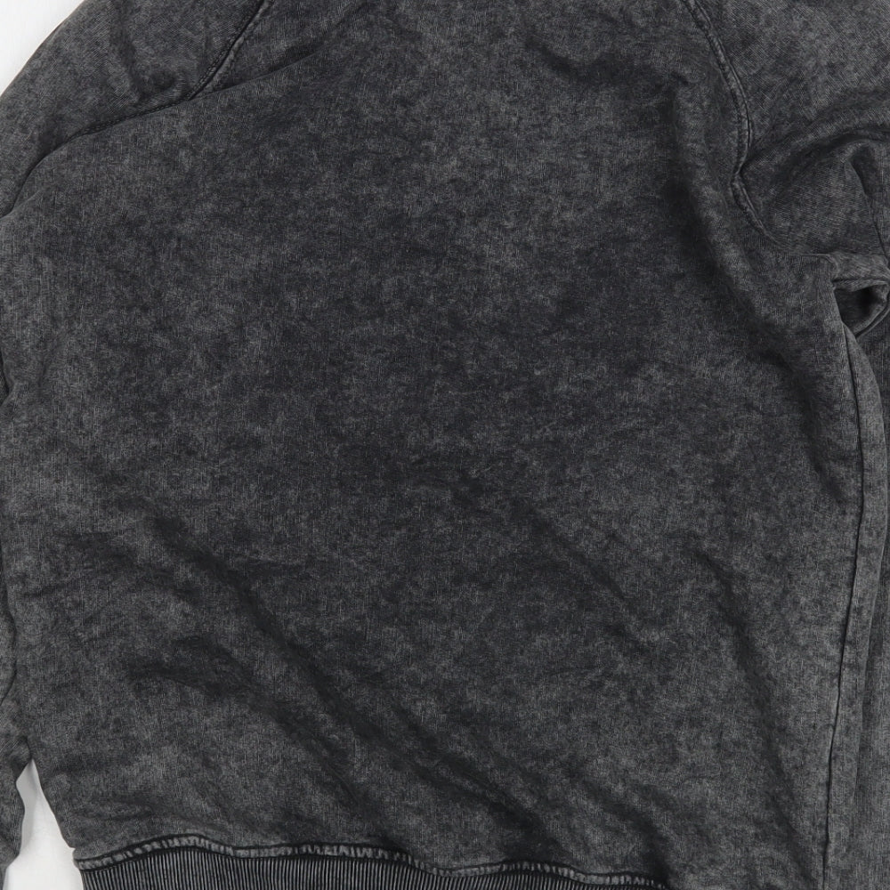 Sponder Womens Grey  Cotton Pullover Sweatshirt Size M