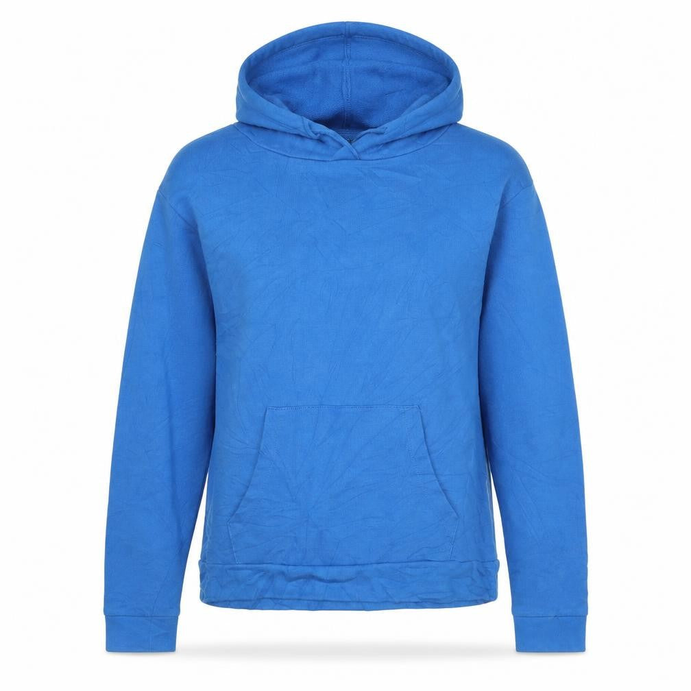 Topshop Womens Blue  Cotton Pullover Hoodie Size 6