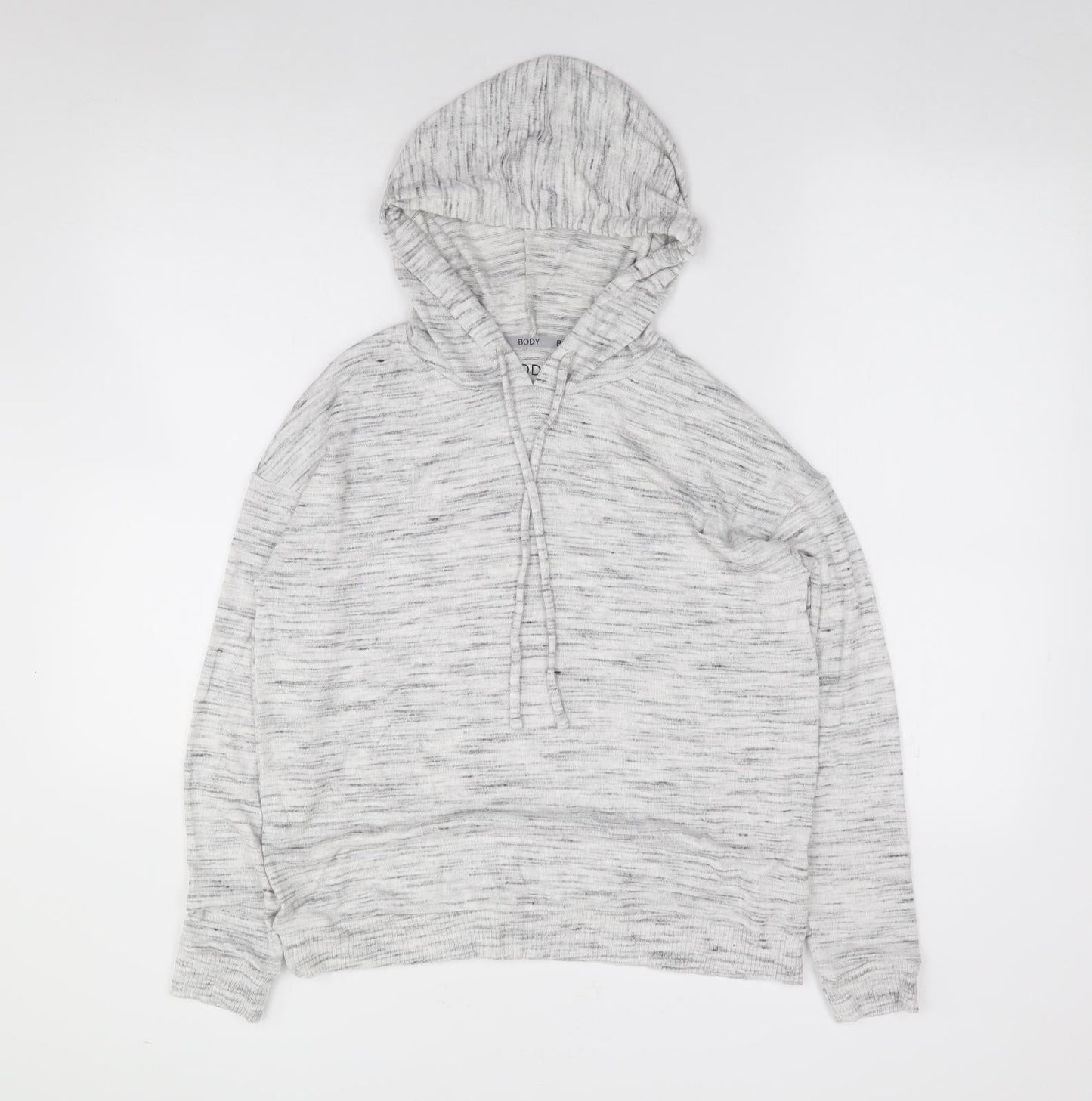 Marks and Spencer Womens Grey  Viscose Pullover Hoodie Size 8  Pullover