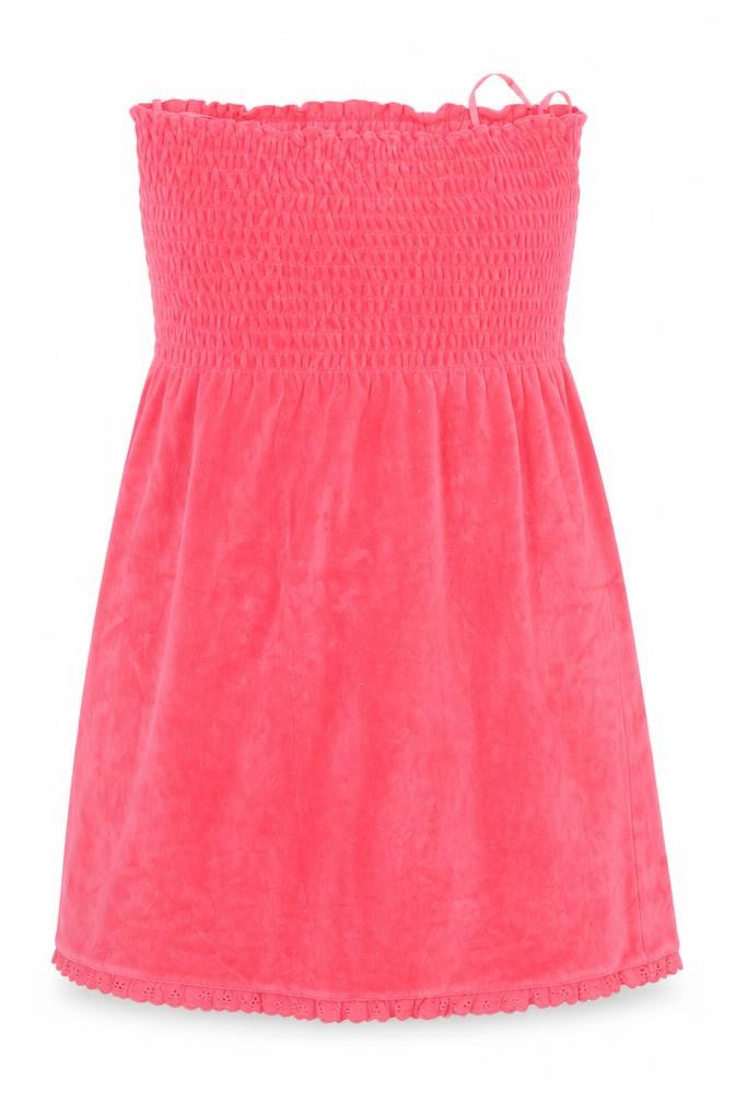Ocean Clubs Womens Pink  Cotton Jersey T-Shirt Size 8 Off the Shoulder - 8-10