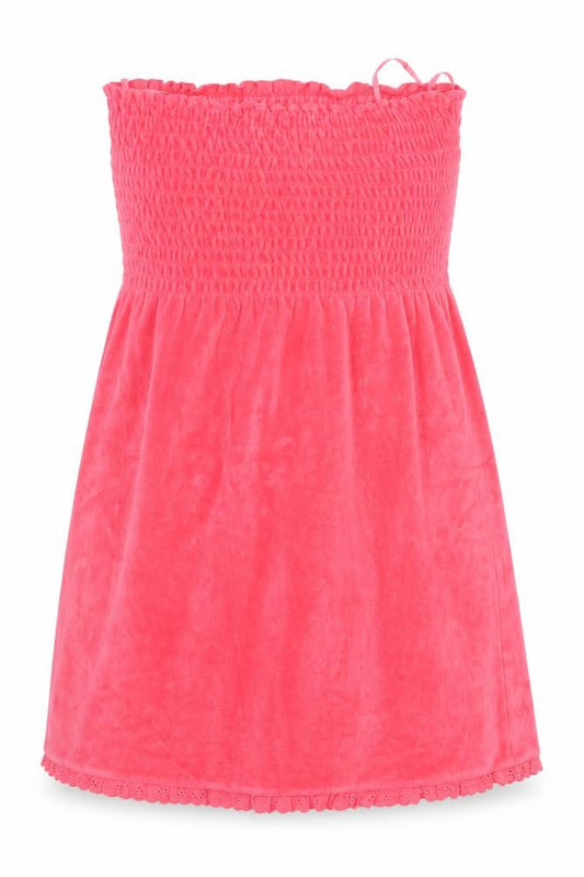 Ocean Clubs Womens Pink  Cotton Jersey T-Shirt Size 8 Off the Shoulder - 8-10
