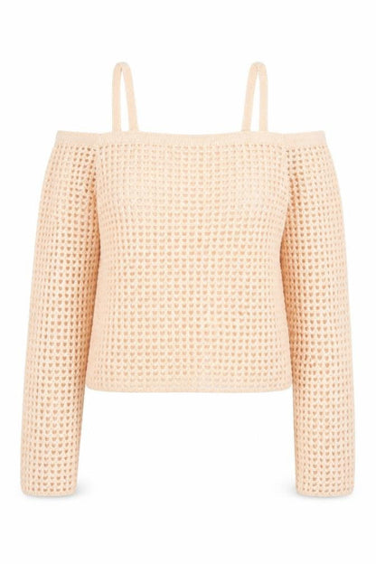Select Womens Pink Square Neck  Acrylic Pullover Jumper Size 12