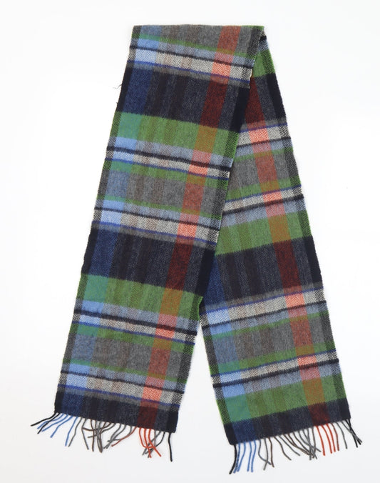 Engbers Unisex Multicoloured Plaid Acrylic Scarf  One Size