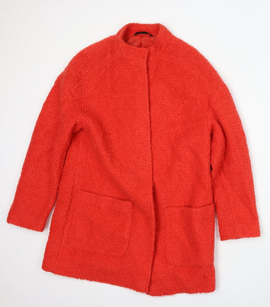 Dunnes Stores Womens Red   Jacket  Size 10  Snap