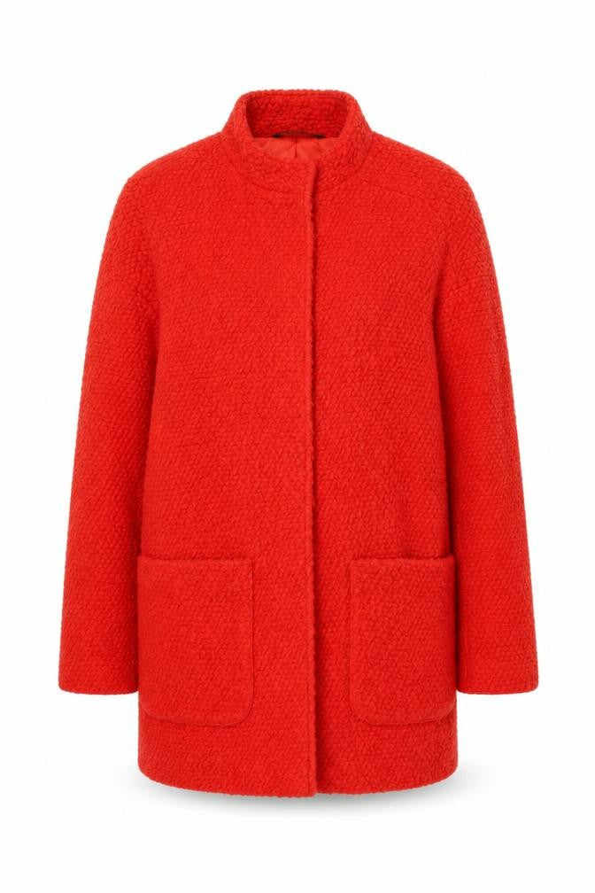 Dunnes Stores Womens Red   Jacket  Size 10  Snap