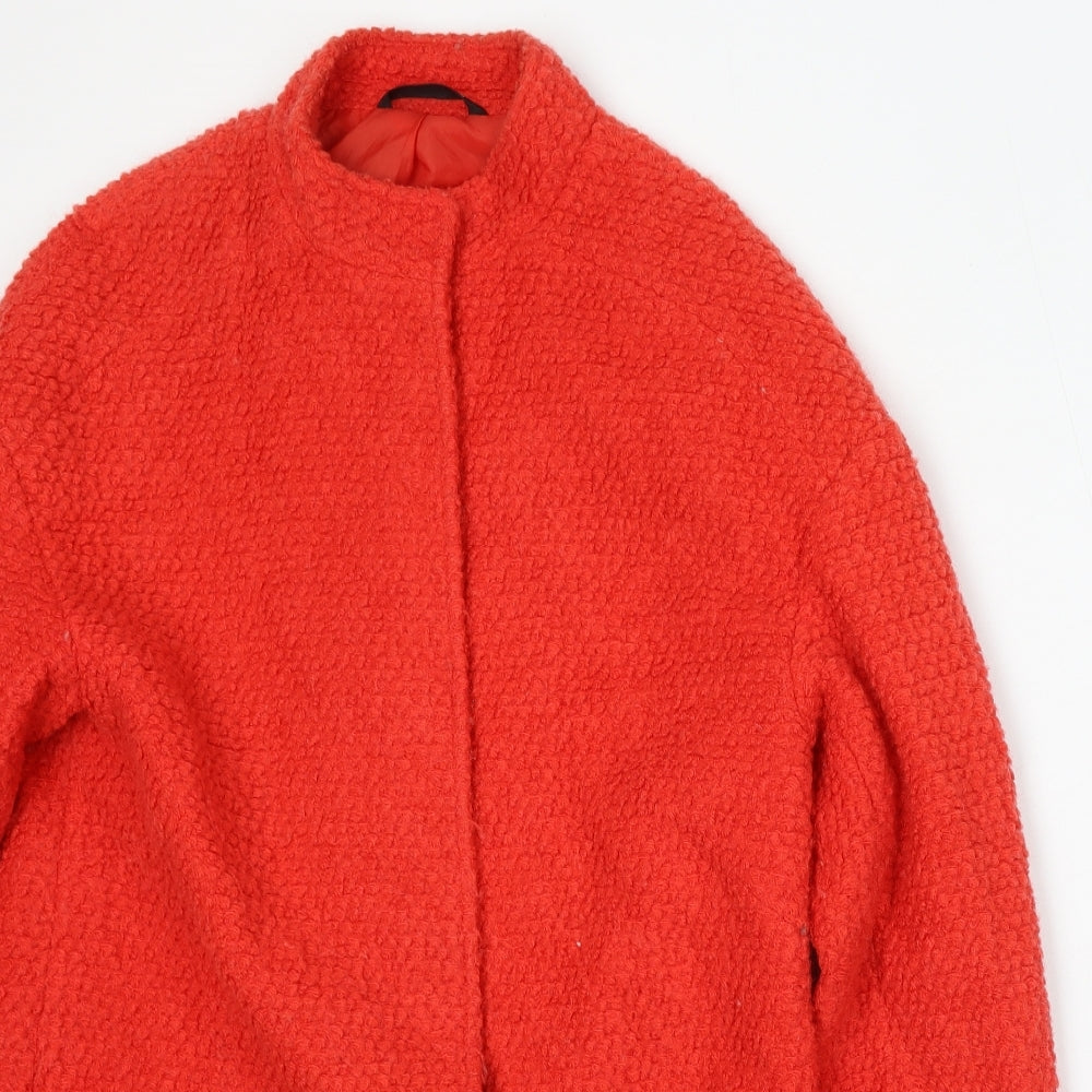 Dunnes Stores Womens Red   Jacket  Size 10  Snap