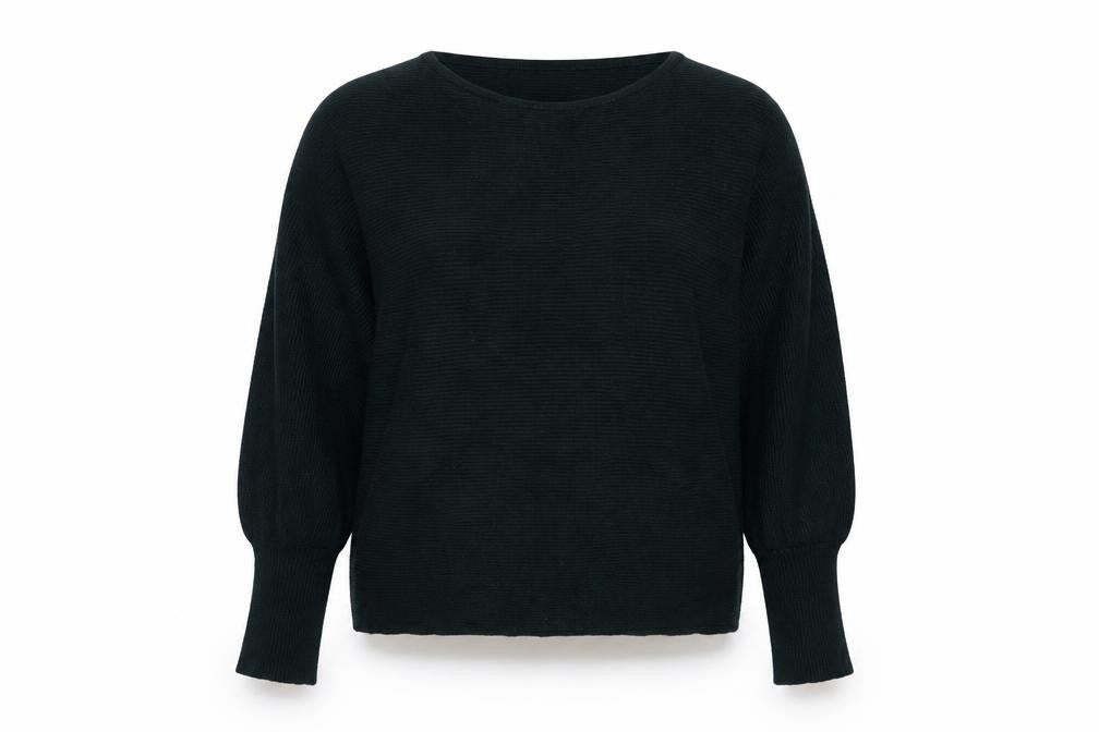 Primark Womens Green Round Neck  Acrylic Pullover Jumper Size M