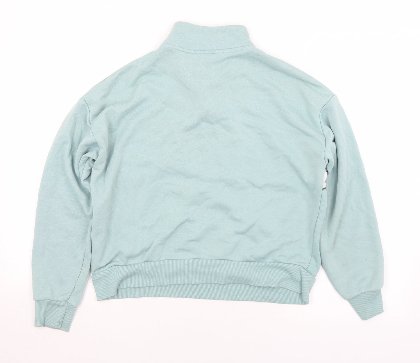 New Look Womens Green  Polyester Pullover Sweatshirt Size 6   - New York