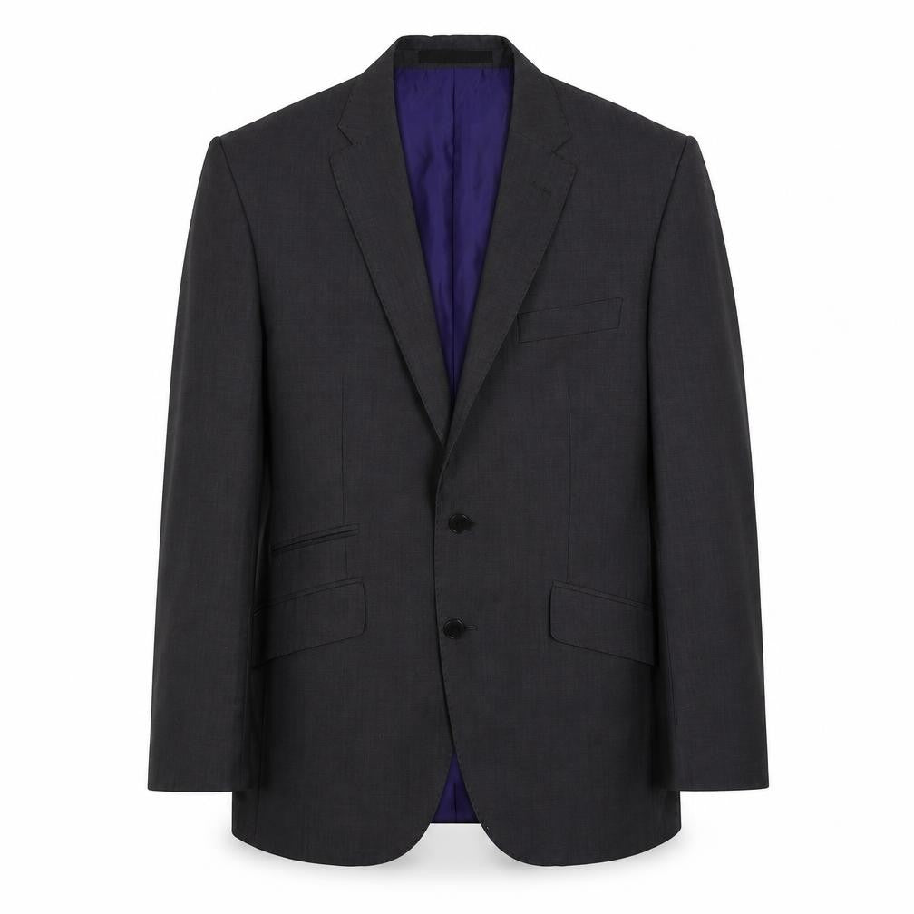 Marks & Spencer Mens Grey  Wool Jacket Suit Jacket Size 40