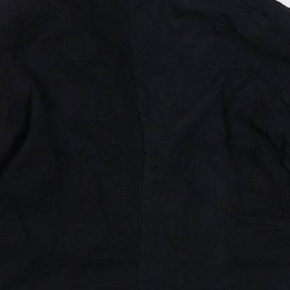 Internacionale Womens Black   Jacket Blazer Size 14  Button