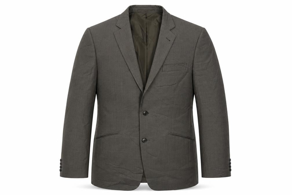 George Mens Blue  Polyester Jacket Suit Jacket Size 40