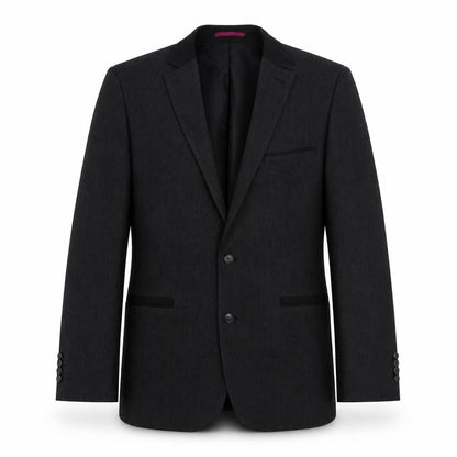 Fellini Mens Grey  Polyester Jacket Suit Jacket Size 40