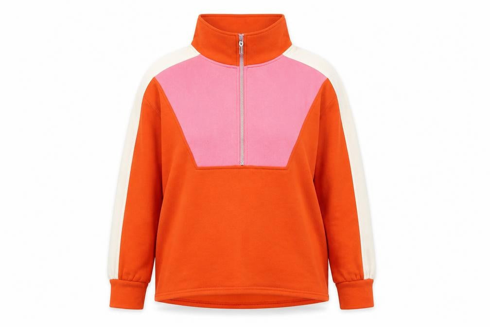 Pieces Womens Multicoloured  Cotton Pullover Sweatshirt Size XS