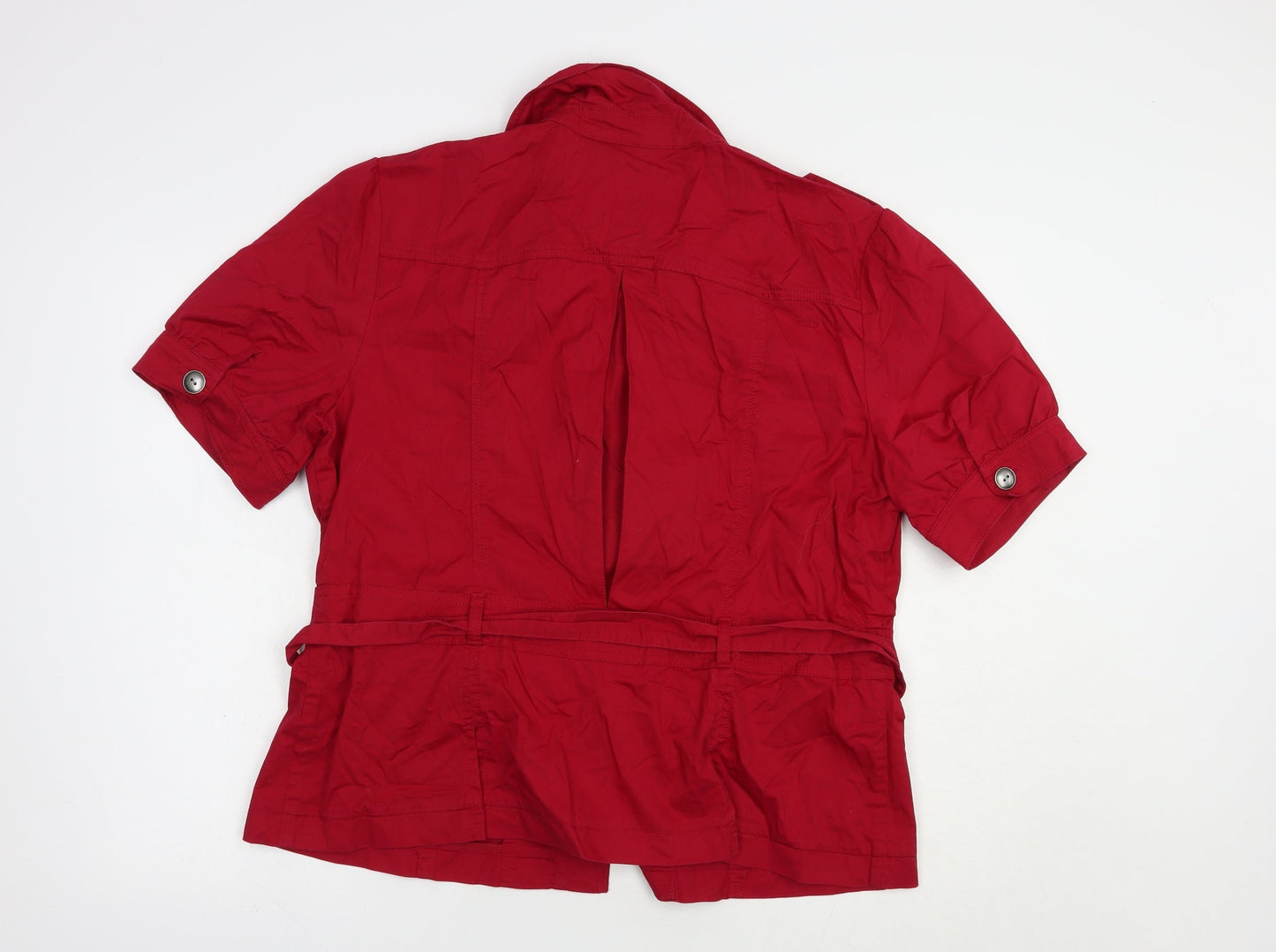 Style & Co. Womens Red   Jacket  Size L  Button