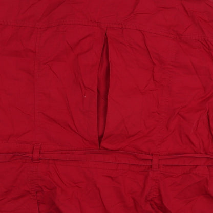 Style & Co. Womens Red   Jacket  Size L  Button