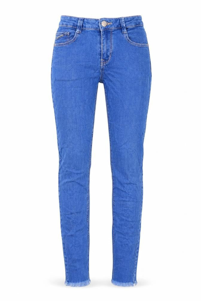 Stradivarius Womens Blue  Cotton Skinny Jeans Size 6 L26 in Slim Button