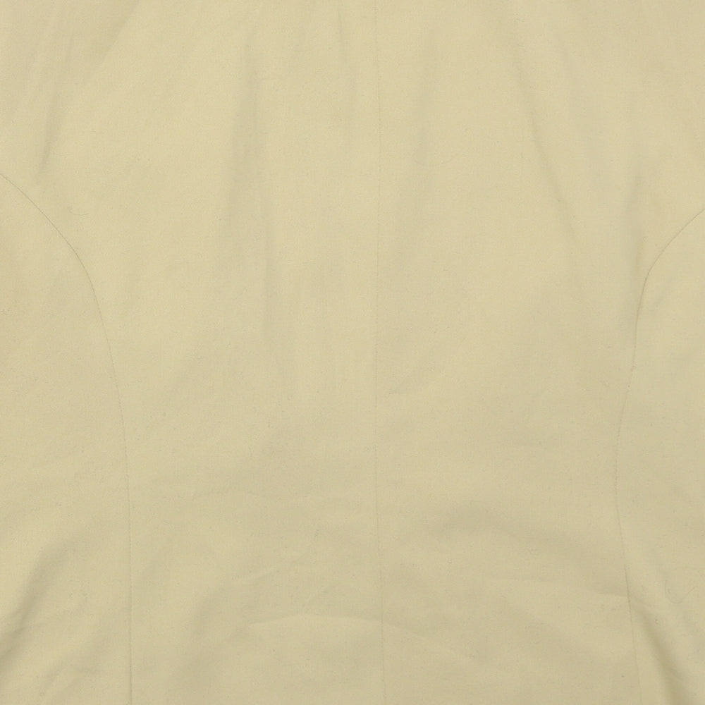 Roman Womens Beige   Jacket  Size 22  Hook & Eye