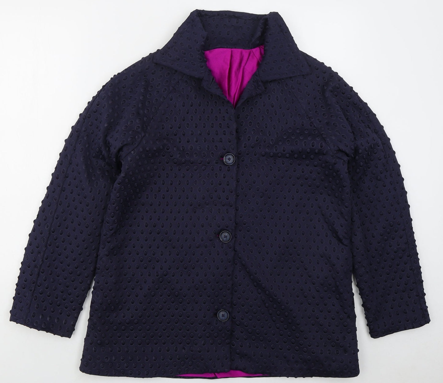 Preworn Womens Blue   Jacket  Size L  Button