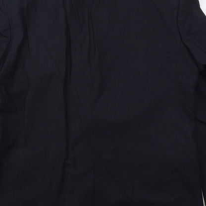Next Mens Blue  Wool Jacket Suit Jacket Size 42