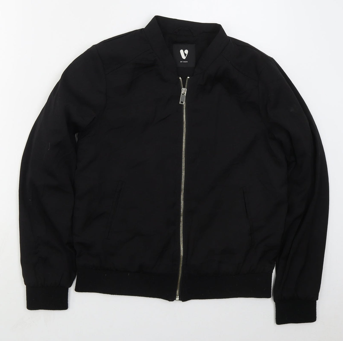 Very Womens Black   Jacket  Size 10  Zip