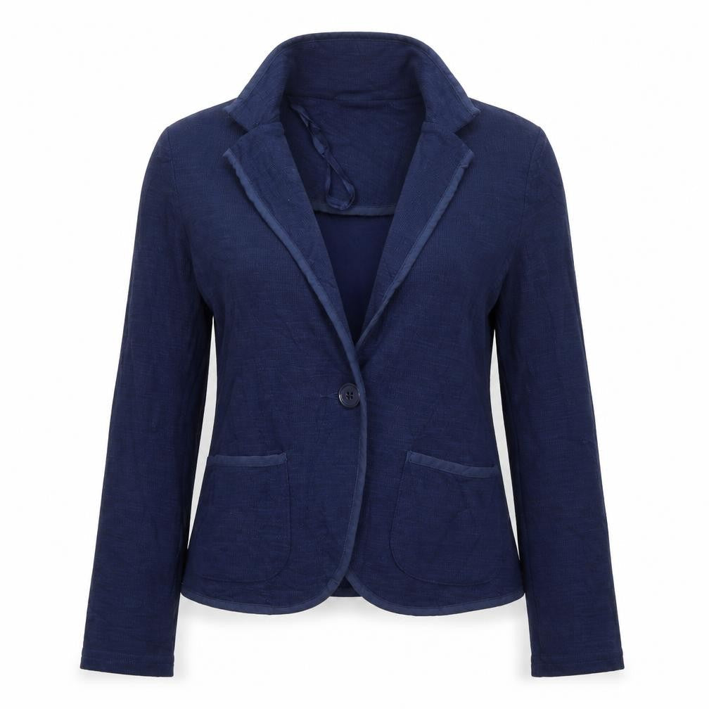 New Look Womens Blue   Jacket  Size 8  Button