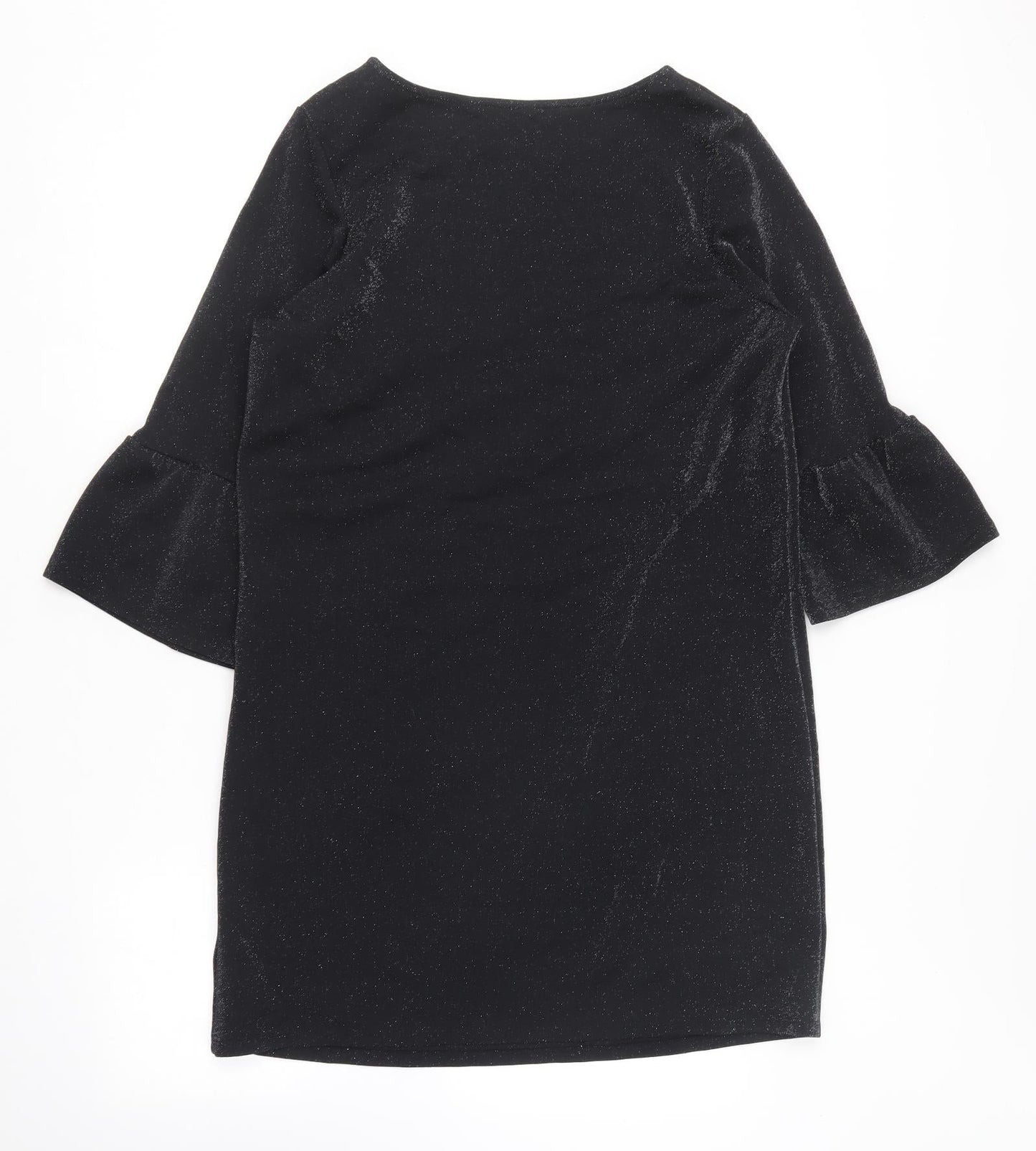 F&F Womens Black  Polyamide Shift  Size 14  Round Neck