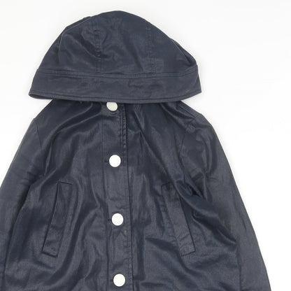Topshop Womens Blue   Jacket Coat Size 10