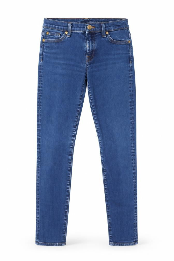 Preworn Mens Blue  Cotton Jegging Jeans Size 28 in L27 in Regular