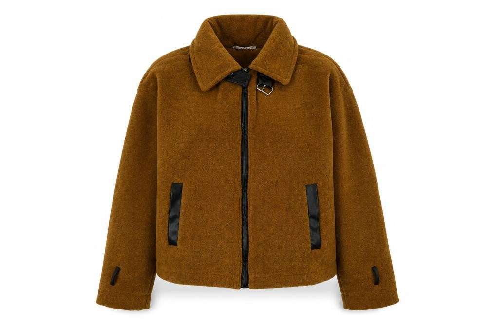 Suffer Womens Brown   Jacket  Size S