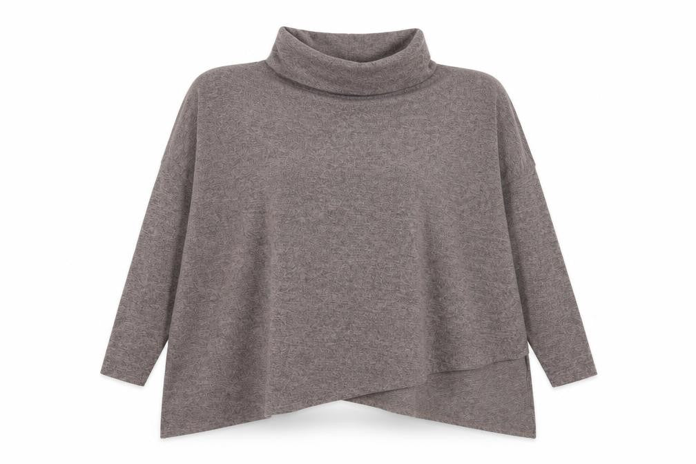 New Look Womens Beige Roll Neck  Polyester Pullover Jumper Size M