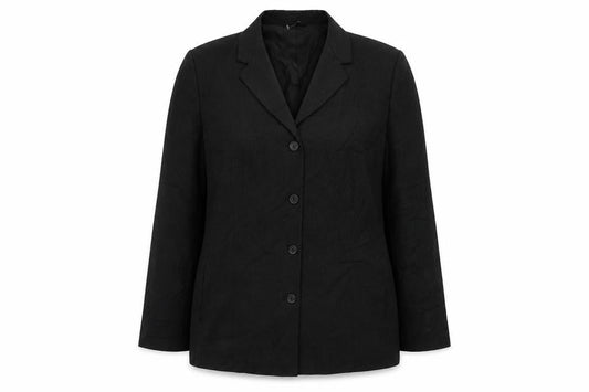 Canda Womens Grey  Wool Jacket Suit Jacket Size 18