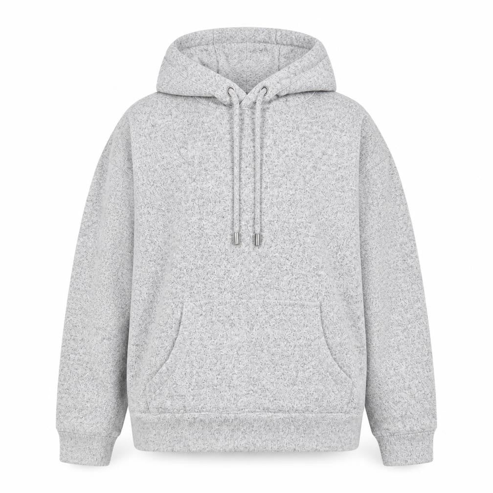 F&F Womens Grey  Viscose Pullover Hoodie Size 10  Pullover - Lounge