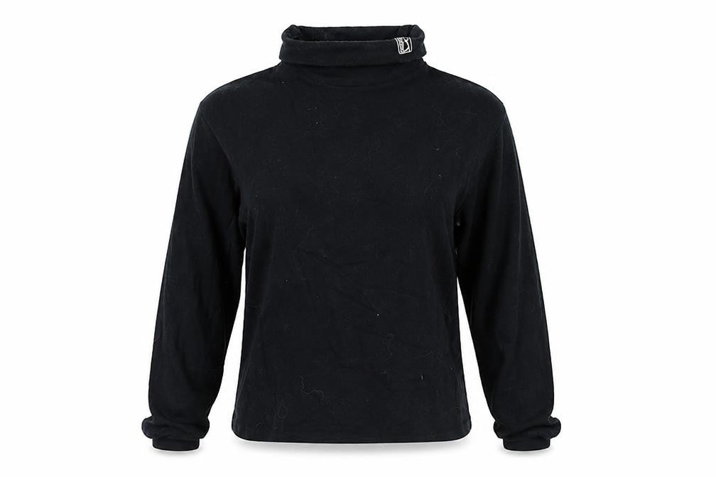 PGA TOUR Womens Black  100% Cotton Pullover Sweatshirt Size S