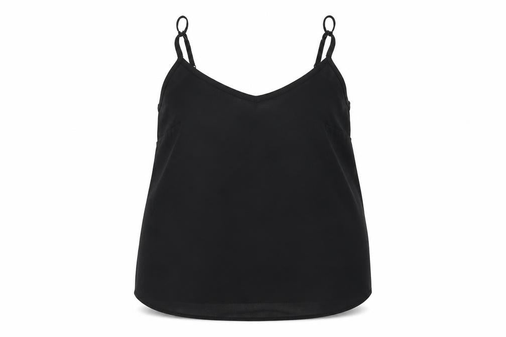 Atmosphere Womens Black  Polyester Tunic Blouse Size 10 V-Neck