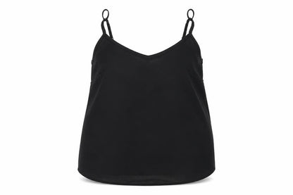 Atmosphere Womens Black  Polyester Tunic Blouse Size 10 V-Neck
